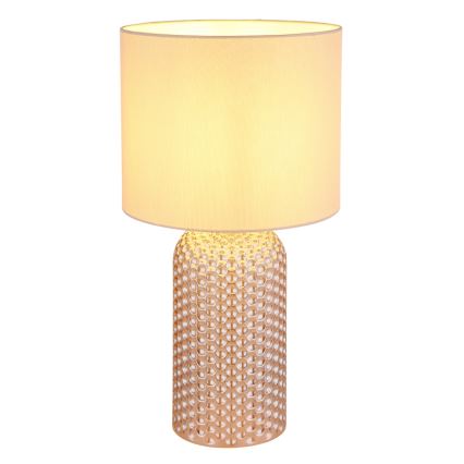 Globo - Stolna lampa 1xE27/60W/230V bež