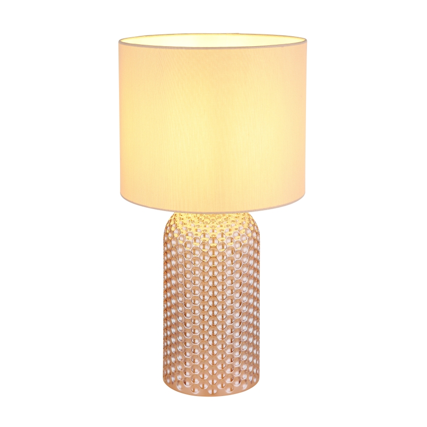 Globo - Stolna lampa 1xE27/60W/230V bež