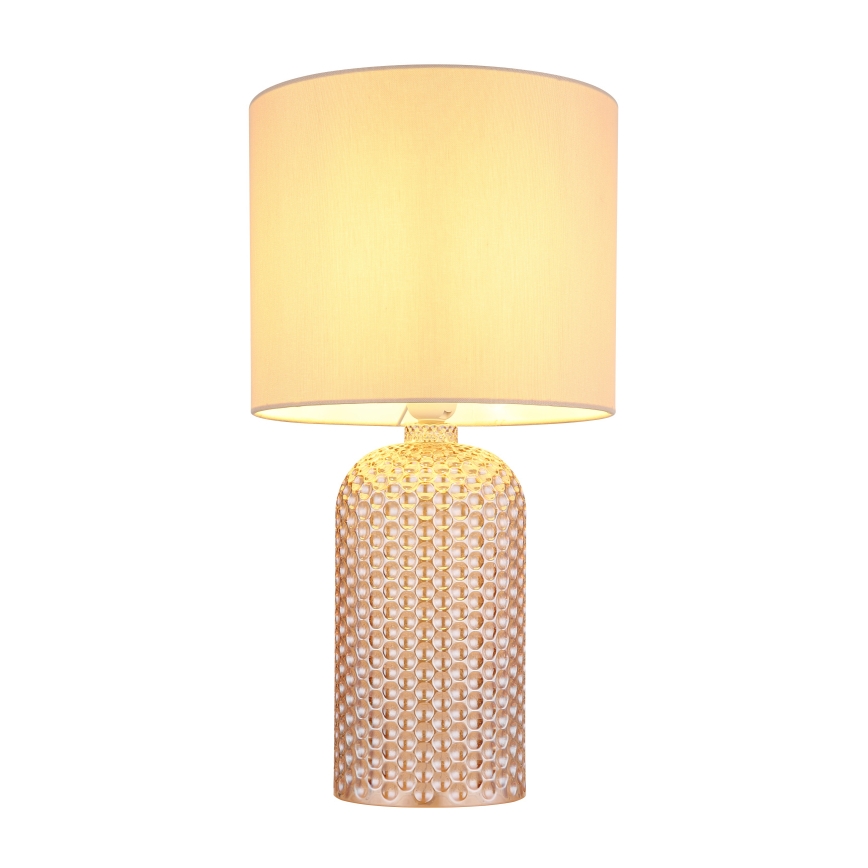 Globo - Stolna lampa 1xE27/60W/230V bež