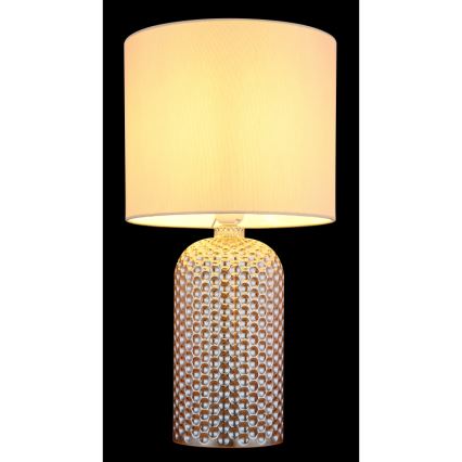 Globo - Stolna lampa 1xE27/60W/230V bež