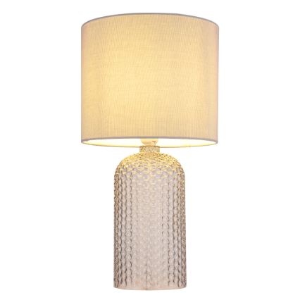 Globo - Stolna lampa 1xE27/60W/230V siva