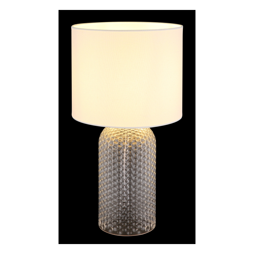 Globo - Stolna lampa 1xE27/60W/230V bijela