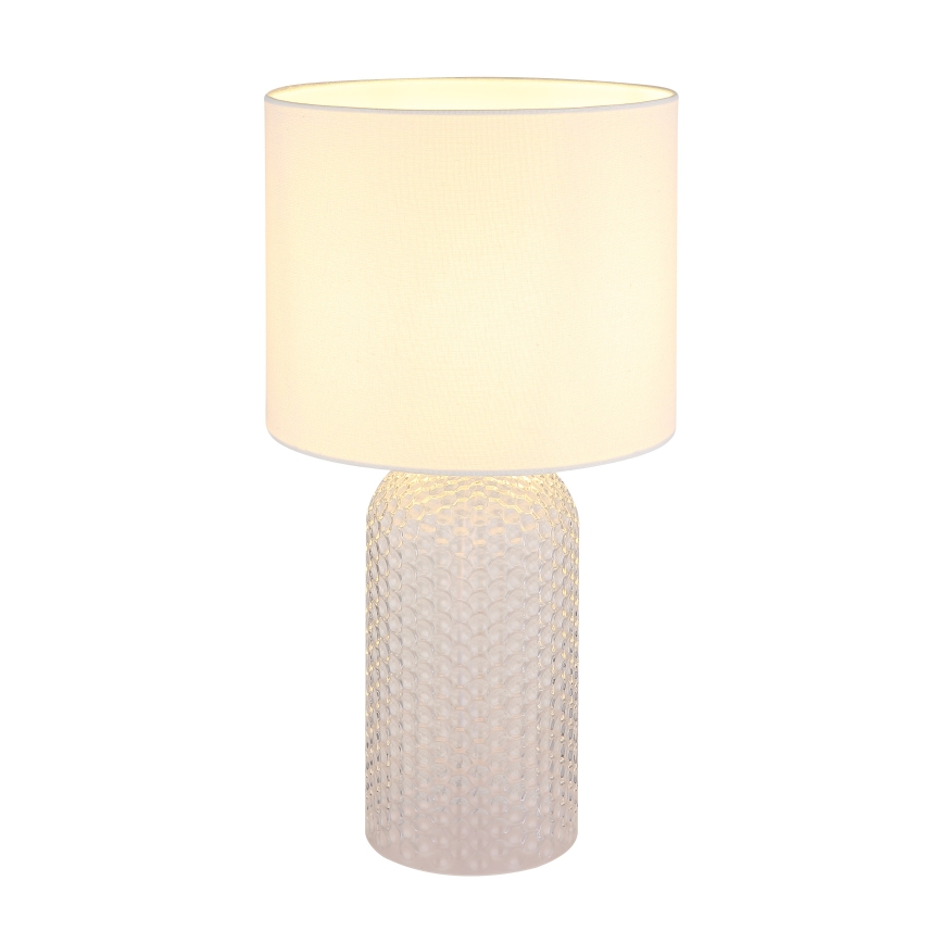 Globo - Stolna lampa 1xE27/60W/230V bijela