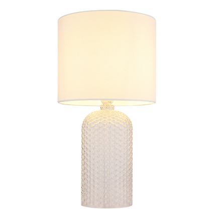 Globo - Stolna lampa 1xE27/60W/230V bijela