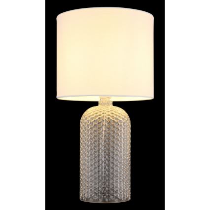Globo - Stolna lampa 1xE27/60W/230V bijela
