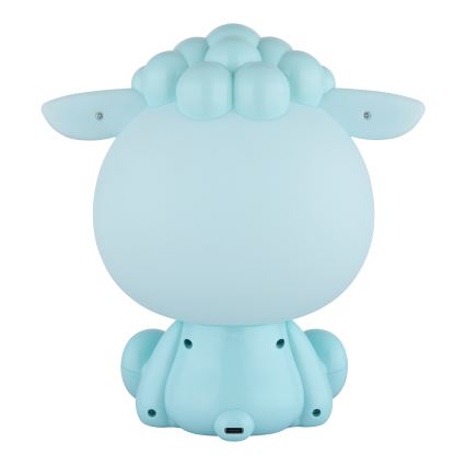 Globo - LED Prigušiva punjiva dječja noćna lampica LED/1W/5V 500 mAh plava