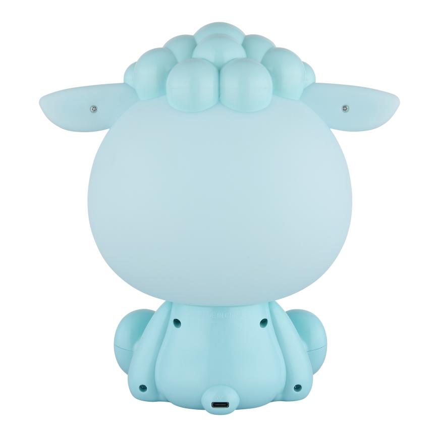 Globo - LED Prigušiva punjiva dječja noćna lampica LED/1W/5V 500 mAh plava