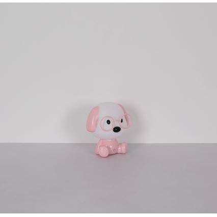 Globo - LED punjiva dječja noćna lampa s mogućnošću prigušivanja svjetla LED/1W/5V 500 mAh ružičasta