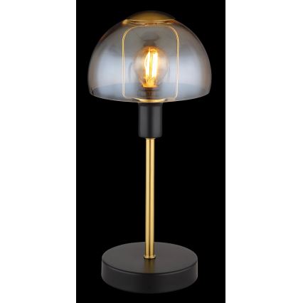 Globo - Stolna dodirna lampa 1xE14/25W/230V crna/zlatna