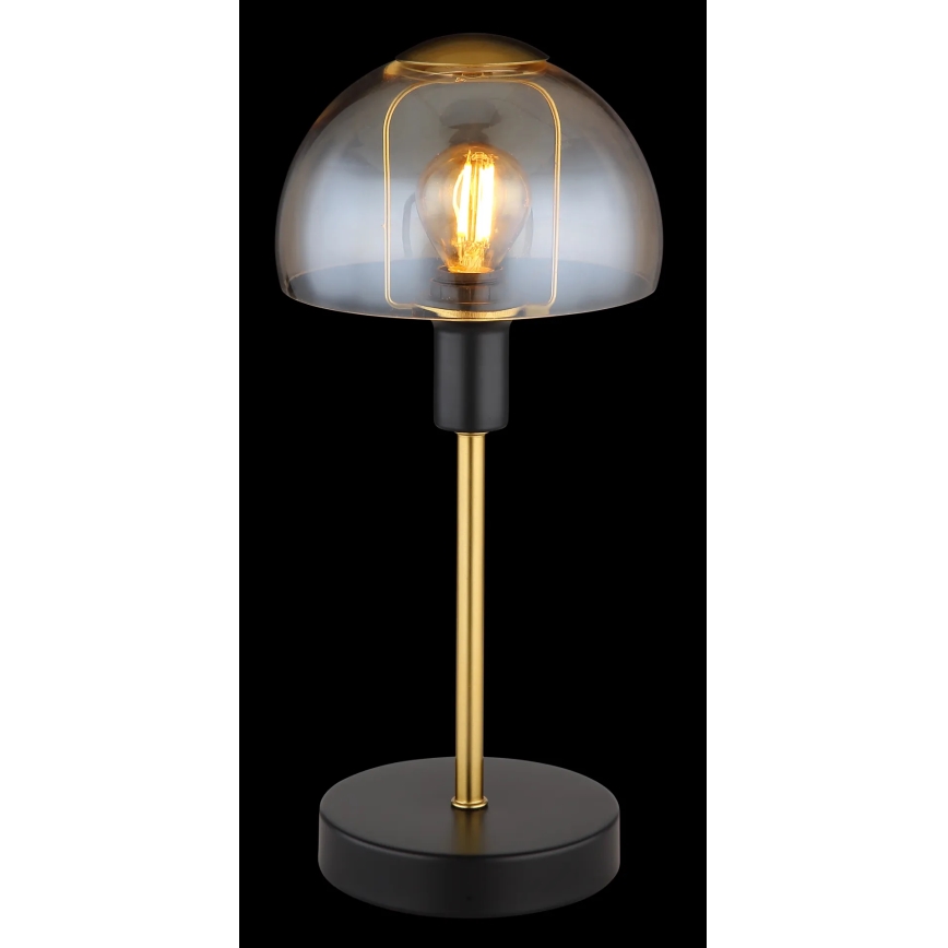 Globo - Stolna dodirna lampa 1xE14/25W/230V crna/zlatna