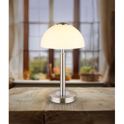 Globo - LED Stolna lampa s dodirnim upravljanjem i prigušivanjem LED/7W/230V 3000K matni krom