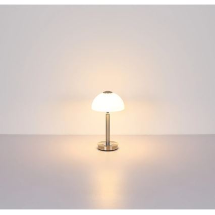 Globo - LED Stolna lampa s dodirnim upravljanjem i prigušivanjem LED/7W/230V 3000K matni krom