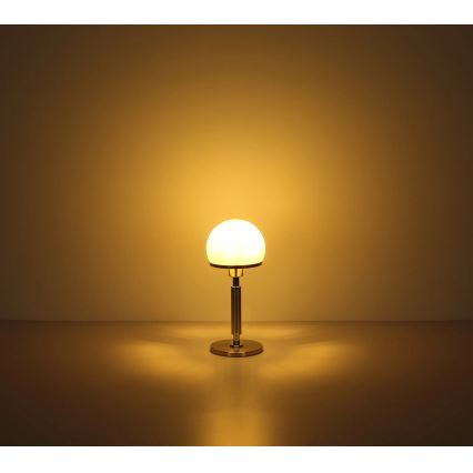 Globo - Stolna lampa 1xE27/40W/230V zlatna