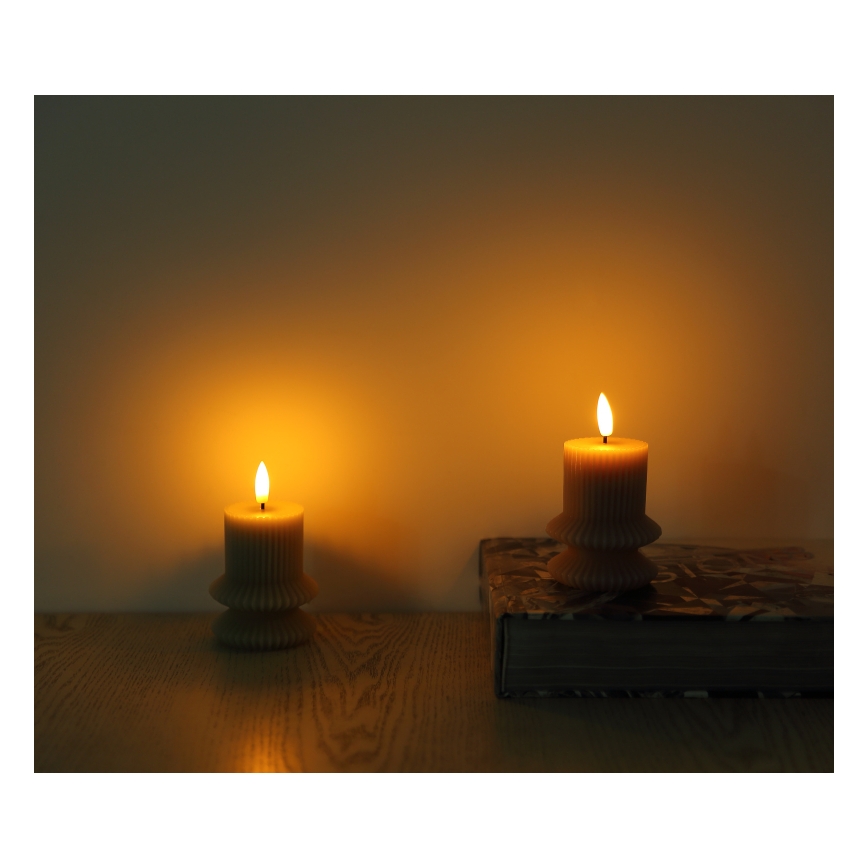 Globo - SET 2x LED Svijeća LED/0,06W/3V 1xCR2032 210 mAh