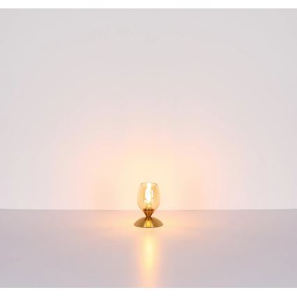 Globo - Stolna dodirna lampa 1xE14/25W/230V mesing