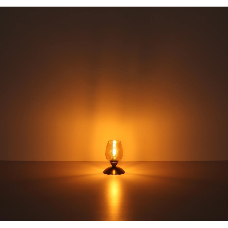 Globo - Stolna dodirna lampa 1xE14/25W/230V crna