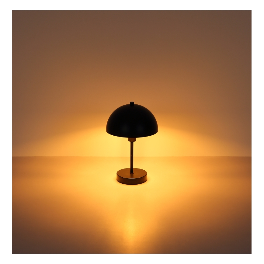 Globo - Stolna lampa 1xE14/40W/230V crna