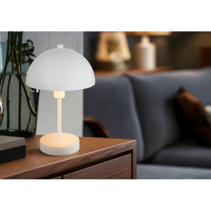 Globo - Stolna lampa 1xE14/40W/230V bijela