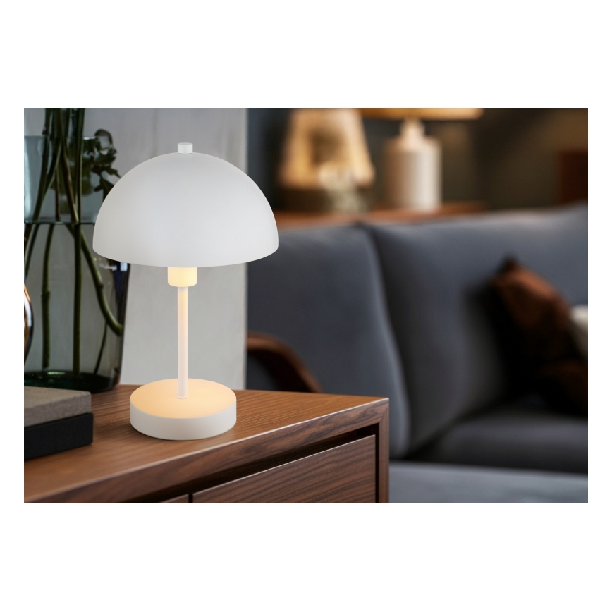 Globo - Stolna lampa 1xE14/40W/230V bijela