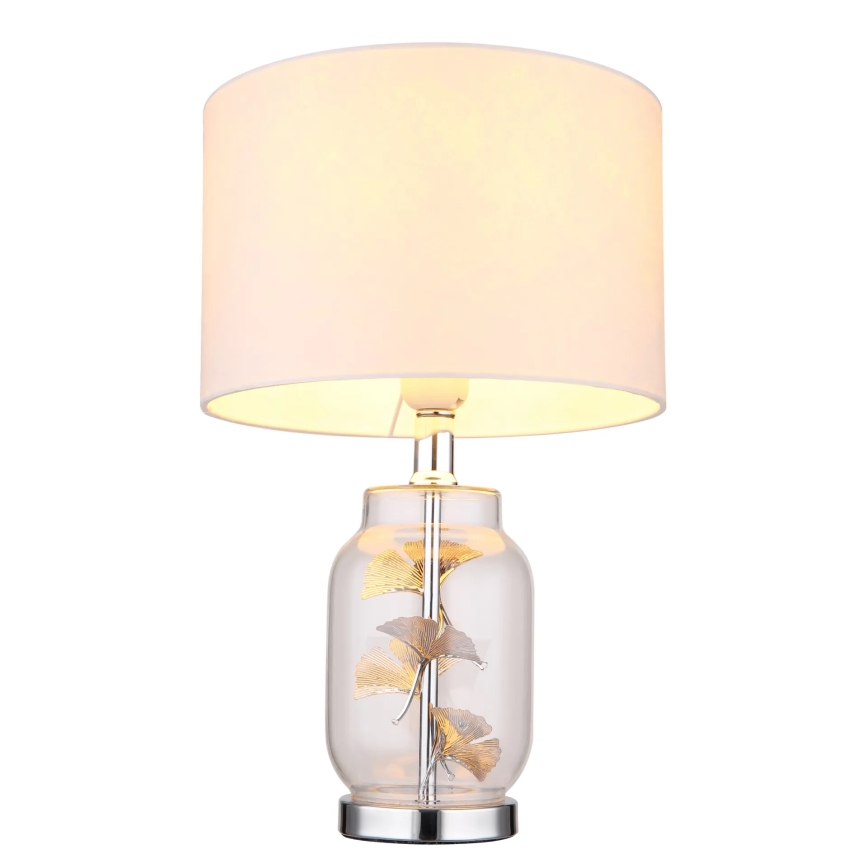 Globo - Stolna lampa 1xE27/40W/230V bijela