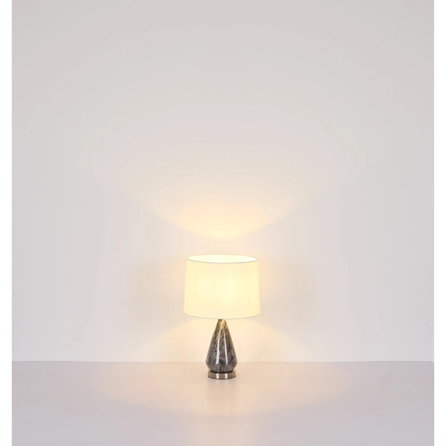 Globo - Stolna lampa 1xE27/40W/230V bijela