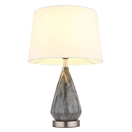 Globo - Stolna lampa 1xE27/40W/230V bijela