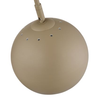 Globo - Podna lampa 1xE27/60W/230V bež
