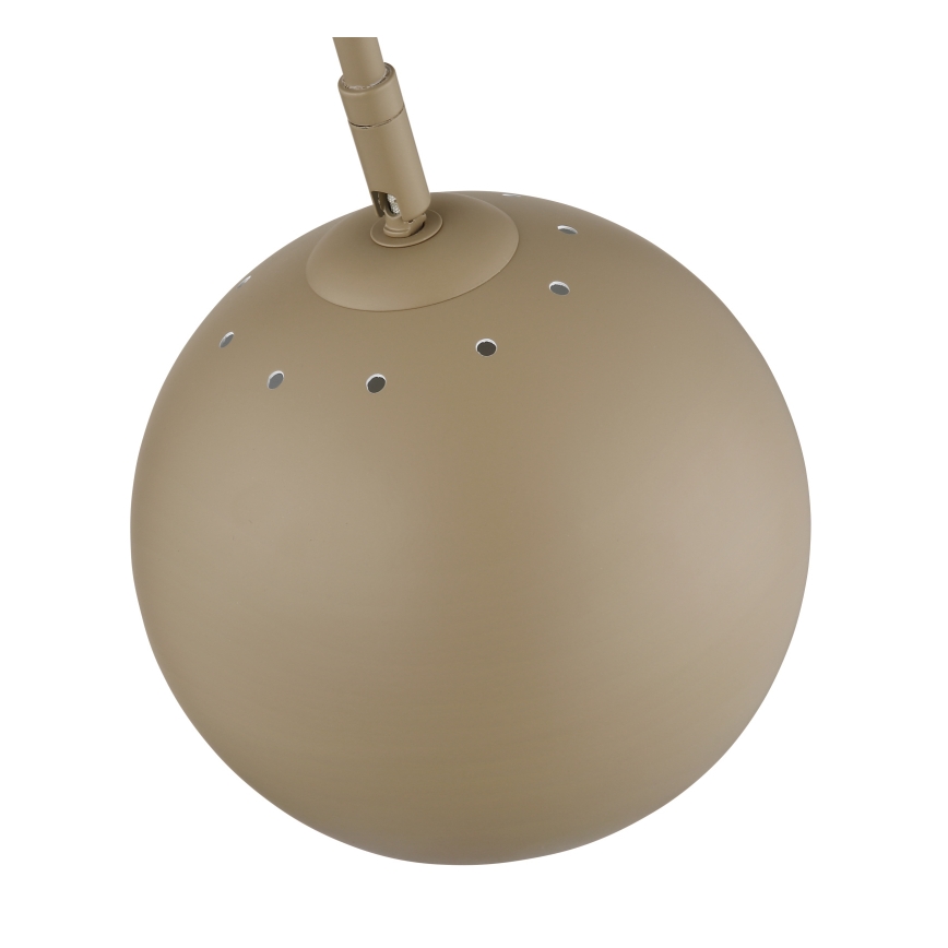 Globo - Podna lampa 1xE27/60W/230V bež