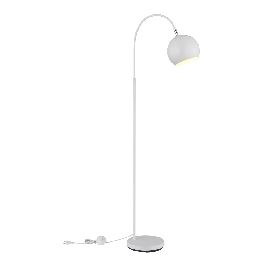 Globo - Podna lampa 1xE27/60W/230V bijela
