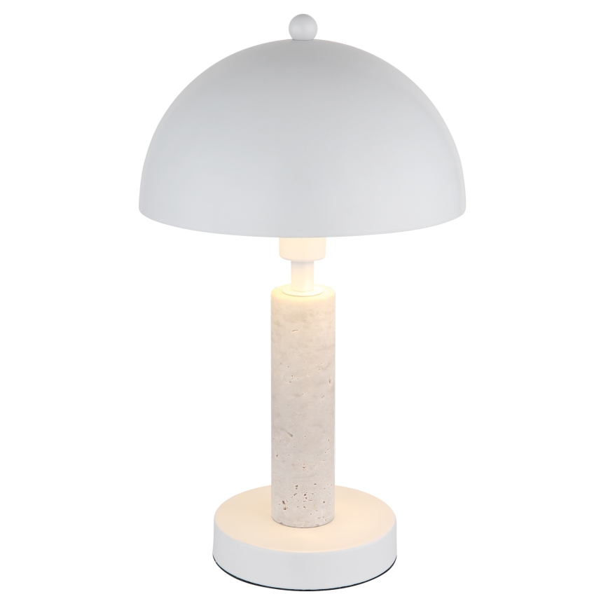 Globo - Stolna lampa 1xE14/40W/230V bijela