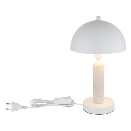 Globo - Stolna lampa 1xE14/40W/230V bijela