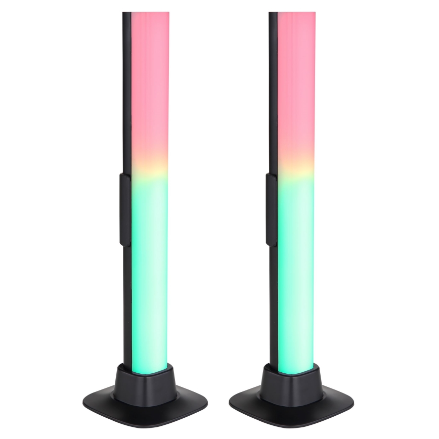 Globo RGB- SET 2x LED RGB Prigušiva stolna lampa 2u1 LED/2W/5V USB Wi-Fi Tuya