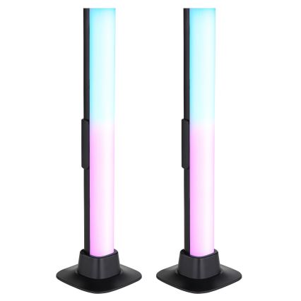 Globo RGB- SET 2x LED RGB Prigušiva stolna lampa 2u1 LED/2W/5V USB Wi-Fi Tuya