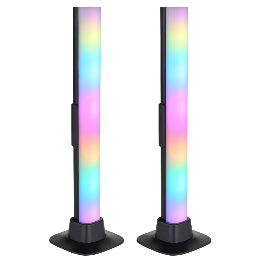 Globo RGB- SET 2x LED RGB Prigušiva stolna lampa 2u1 LED/2W/5V USB Wi-Fi Tuya