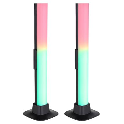 Globo RGB- SET 2x LED RGB Dimmabilna stolna lampa 2u1 LED/2W/5V USB Wi-Fi Tuya