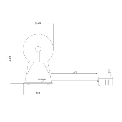 Globo - LED Stolna lampa LED/3,6W/230V