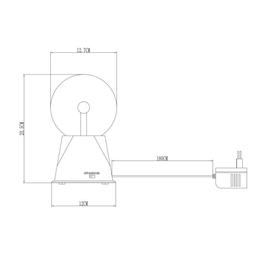Globo - LED Stolna lampa LED/3,6W/230V