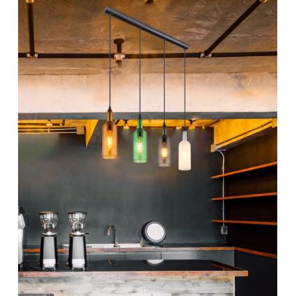 Globo - Luster na sajli 4xE27/8W/230V