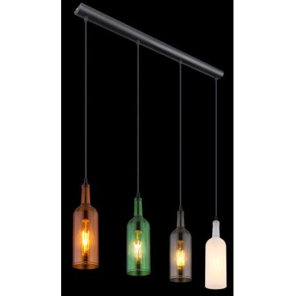 Globo - Luster na sajli 4xE27/8W/230V