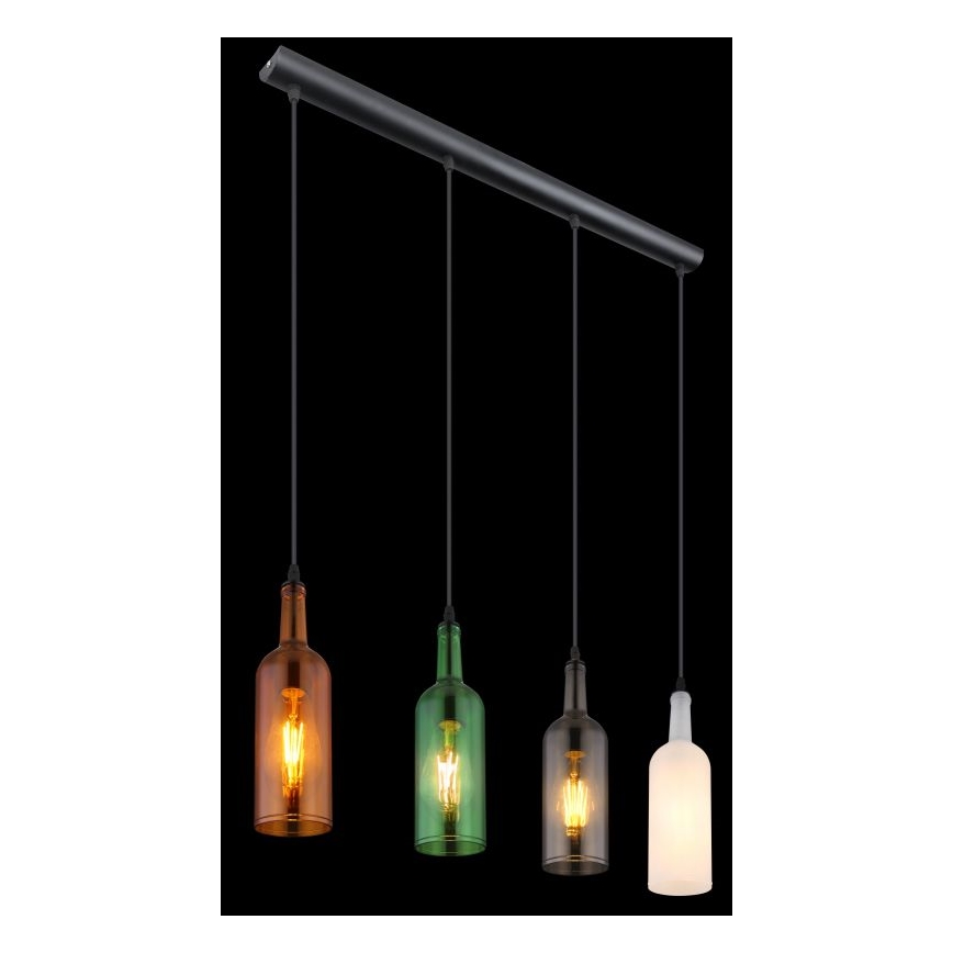 Globo - Luster na sajli 4xE27/8W/230V