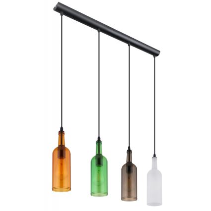 Globo - Luster na sajli 4xE27/8W/230V