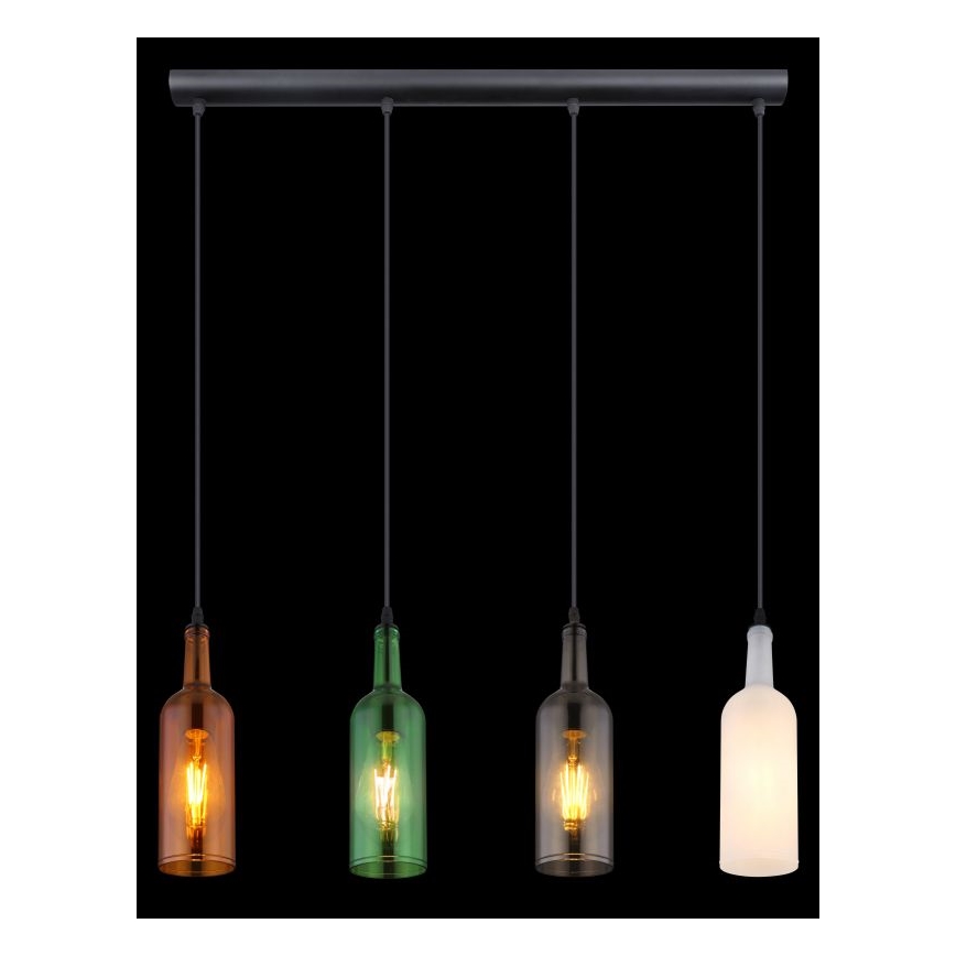 Globo - Luster na sajli 4xE27/8W/230V