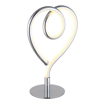 Globo - LED Stolna lampa LED/6W/230V sjajni krom