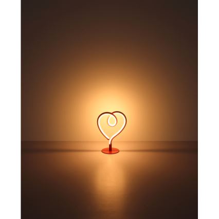 Globo - LED Stolna lampa LED/6W/230V crvena