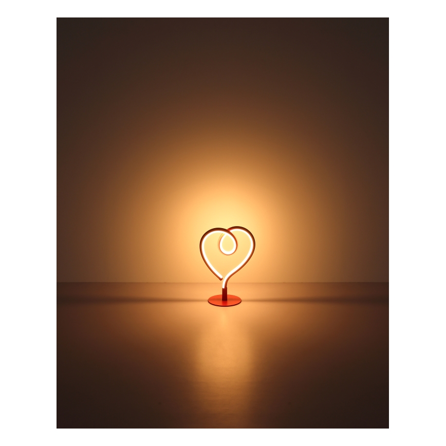 Globo - LED Stolna lampa LED/6W/230V crvena