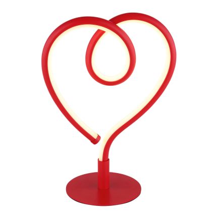 Globo - LED Stolna lampa LED/6W/230V crvena