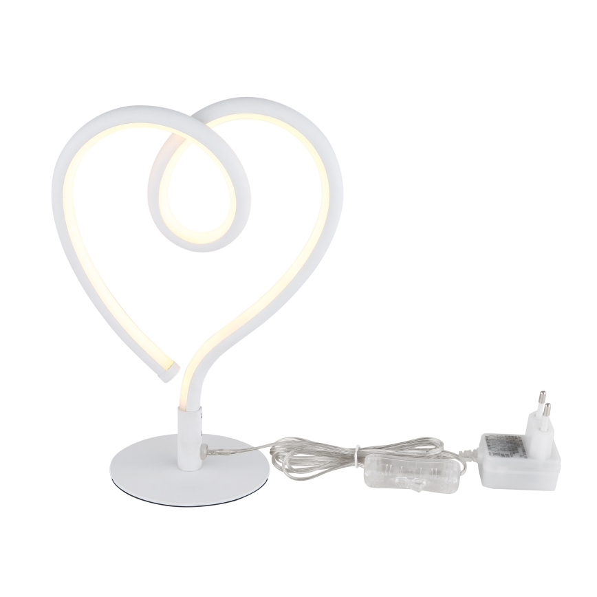 Globo - LED Stolna lampa LED/6W/230V bijela