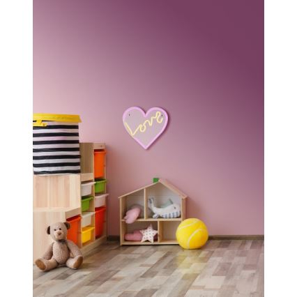 Globo - LED Neonska zidna dekoracija LED/3W/USB srce