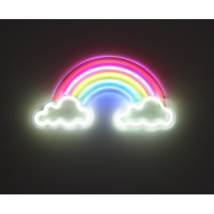 Globo - LED Neonska zidna dekoracija LED/3W/USB duga