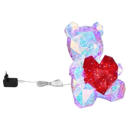 Globo - LED Dekoracija za stol LED/6W/5V USB medvjed